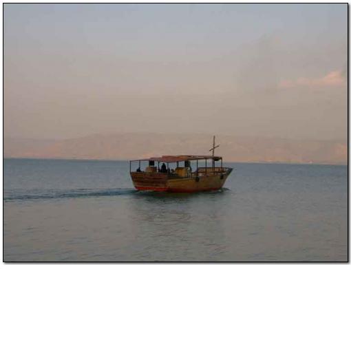 Photo: photo03 A boat on Lake Galilee
