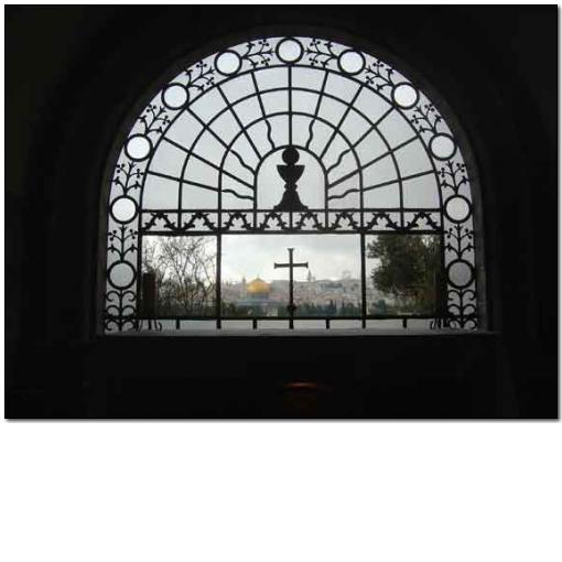 Photo: photo13 View of Jerusalem from the Altar of Dominus Flevit