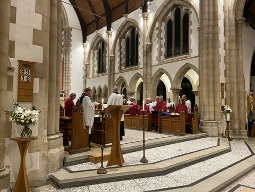 Choir with Duncan Saunderson