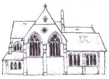Sketch of church