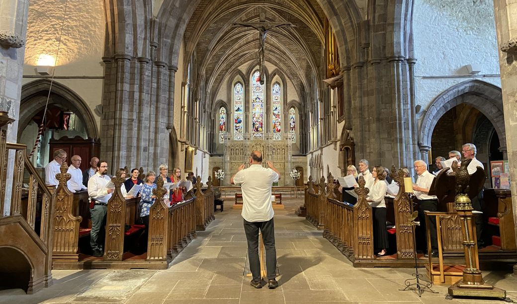 The Choir at Brecon Cathedral