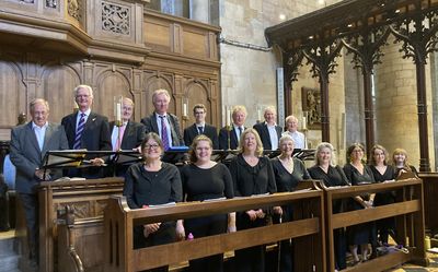 Choir at Tewkesbury Abbey