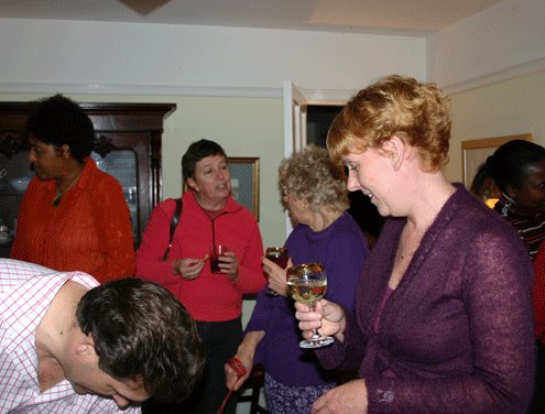 Newcomers party at the Vicarage